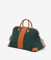 London Duffel Bag Stripe - Green | My Style Bags