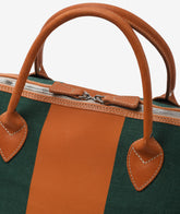 London Duffel Bag Stripe - Green | My Style Bags