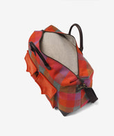 Harvard Safari Duffel Bag Harris Tweed - Orange | My Style Bags