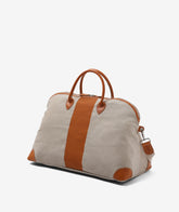 London Duffel Bag Stripe - Sand | My Style Bags