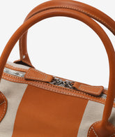 London Duffel Bag Stripe - Sand | My Style Bags