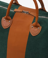 Harvard Duffel Bag Stripe - Green - Outlet Duffel Bags | My Style Bags