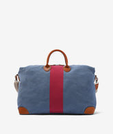 Harvard Duffel Bag Stripe - Avio Blue | My Style Bags