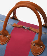 Harvard Duffel Bag Stripe - Avio Blue | My Style Bags