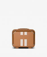 XS Vanity Case Caramel with Stripes - Custom Suitcases | My Style Bags