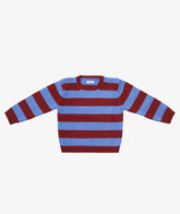 Sweater for Kids - Blue and Burgundy - All | My Style Bags
