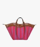 Hand Bag Ada Panarea in Fucshia - Fuchsia | My Style Bags