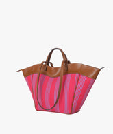 Hand Bag Ada Panarea in Fucshia - Fuchsia | My Style Bags
