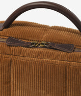 Beauty Case Velour - Camel - Cosmetic Travel Bags | My Style Bags