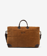 Harvard Duffel Bag Velour - Large in Camel - Camel | My Style Bags