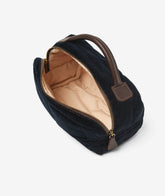 Beauty Case Velour - Dark Blue - Cosmetic Travel Bags | My Style Bags