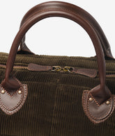 Harvard Duffel Bag Velour - Large in Forest Green | My Style Bags