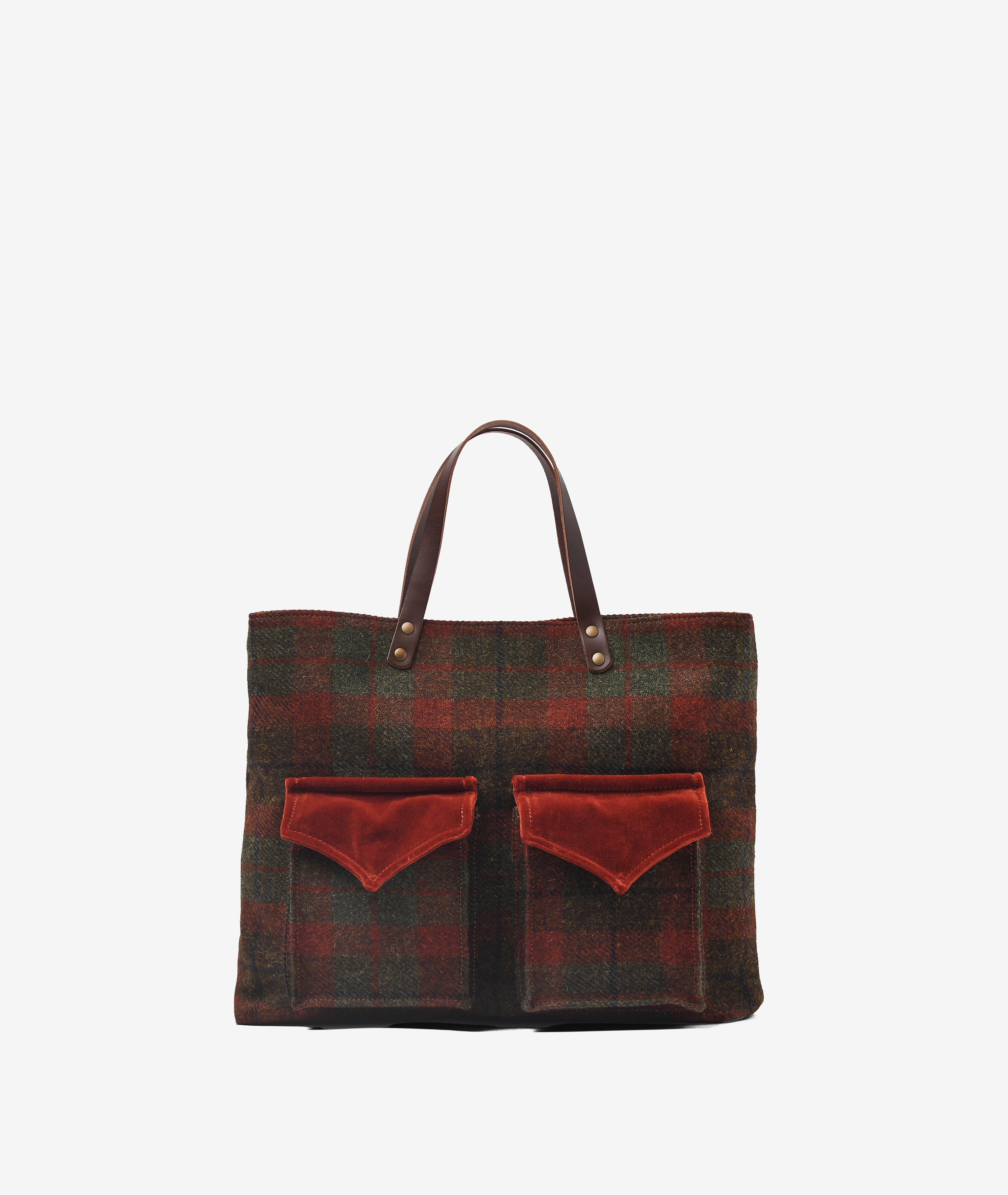 Harris Tweed ムータ ハンドバッグ Safari Harris Tweed Handbag – Amber | My Style Bags