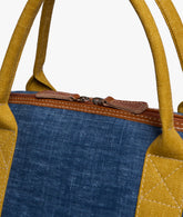 London Duffel Bag Procida in Denim/Ochre | My Style Bags