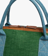 London Duffel Bag Procida in Green/Light Blue | My Style Bags