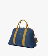 London Duffel Bag Procida in Denim/Ochre | My Style Bags