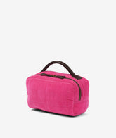 Beauty Case Velour - Fucsia - Cosmetic Travel Bags | My Style Bags