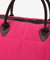 London Duffel Bag Velour - Fucsia | My Style Bags