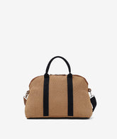 London Duffel Bag Straw - Blue | My Style Bags