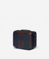 XS Vanity Case Navy Blue with Stripes - Custom Suitcases | My Style Bags