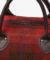 Harvard Safari Duffel Bag Harris Tweed - Red | My Style Bags