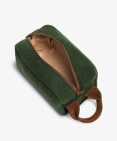 Boston Beauty Case Felt Green - Dark Green | My Style Bags