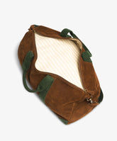 Boston Duffel Bag Large Felt in Suede/Green - Suede/Dark Green | My Style Bags