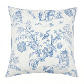 Big Blue Toile Cushion x Fondazione Theodora - Home Decor Accessories | My Style Bags