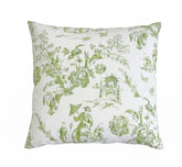 Big Green Toile Cushion x Fondazione Theodora - Home Decor Accessories | My Style Bags