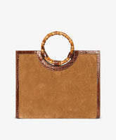 Bamboo Handbag Deluxe - Large in Tobacco - Tobacco | My Style Bags