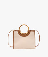 Bamboo Handbag Canvas - Medium | My Style Bags