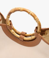 Bamboo Handbag Canvas - Medium | My Style Bags