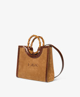 Bamboo Handbag Deluxe - Medium in Tobacco - Tobacco | My Style Bags