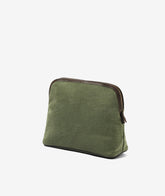 Trousse Peachskin - Large in Green - All | My Style Bags