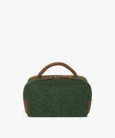 Berkeley Beauty Case Felt Green - Dark Green | My Style Bags