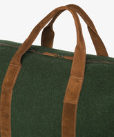 Harvard Large Duffel Bag Felt in Green - Dark Green | My Style Bags