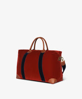 Harvard Large Duffel Bag Velour in Red - Red | My Style Bags