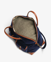 London Duffel Bag Velour - Navy Blue - Navy Blue | My Style Bags