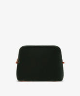 Trousse Large Velour in Green - Dark Green | My Style Bags