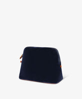 Trousse Large Velour in Blue - Navy Blue | My Style Bags