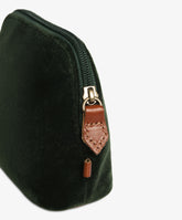 Trousse Small Velour in Dark Green | My Style Bags