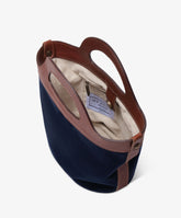 Handbag Alma Velour - Navy Blue - Navy Blue | My Style Bags