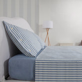 Parure Parma: Set of Sheet and Pillowcases Blue | My Style Bags