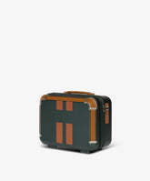 XS Vanity Case Forest Green with Stripes | My Style Bags