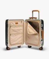 Trolley Cabin - Forest Green with Stripes - Custom Suitcases | My Style Bags