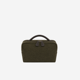 Beauty Case Wool Loden Green - Green Wool | My Style Bags