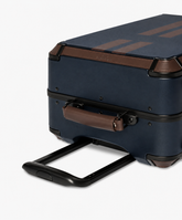 Trolley Cabin - Navy Blue with Stripes - Custom Suitcases | My Style Bags
