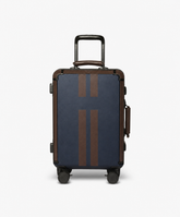 Trolley Cabin - Navy Blue with Stripes - Custom Suitcases | My Style Bags