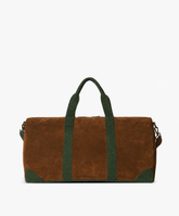 Boston Duffel Bag Large Felt in Suede/Green - Suede/Dark Green | My Style Bags