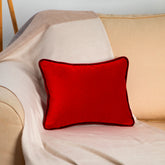 Cushion in Red Velvet 30x40 - Home Decor Accessories | My Style Bags